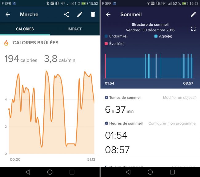 Application Fitbit