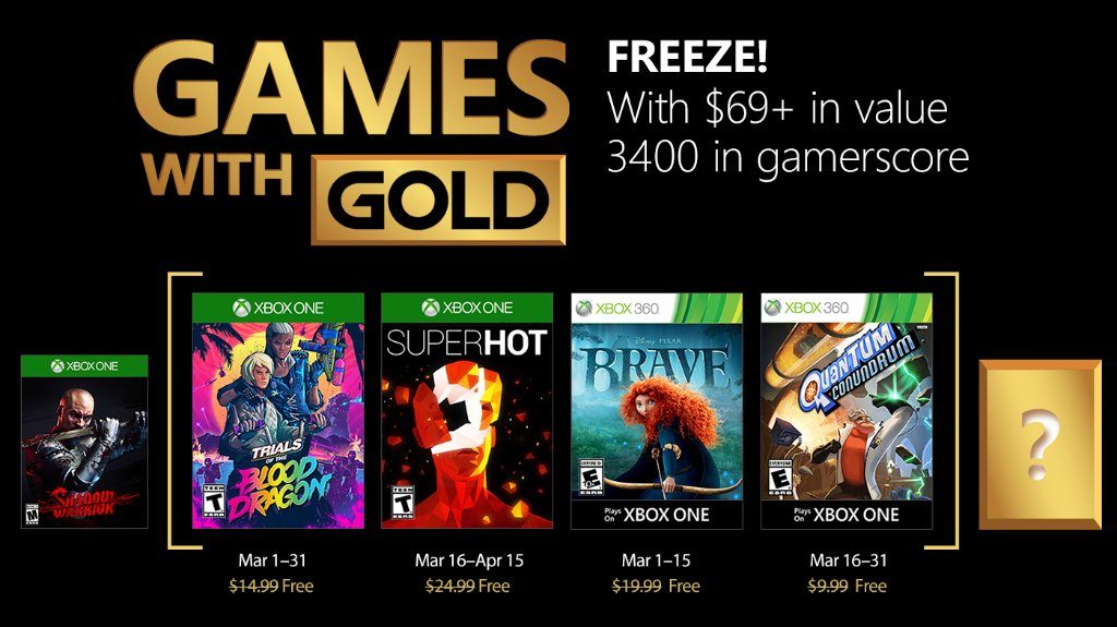 Games with Gold
