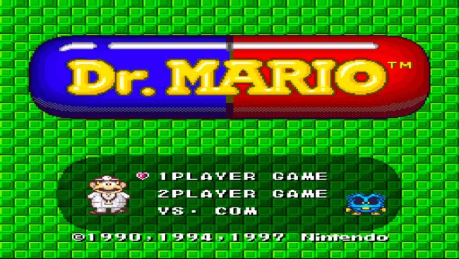  Dr. Mario, en version console. &copy; Nintendo