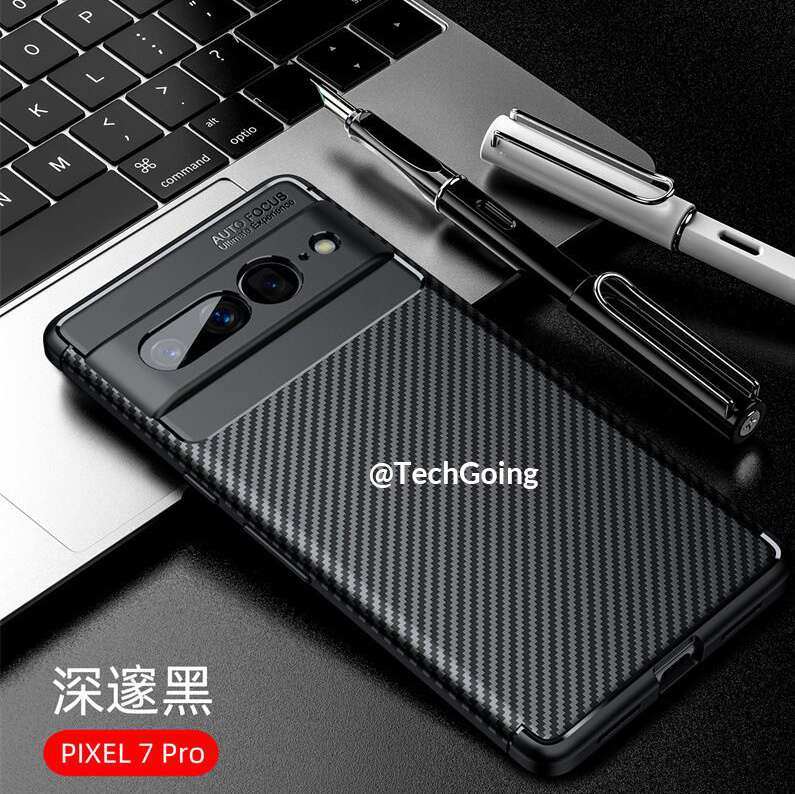 Le Pixel 7 Pro et sa coque de protection