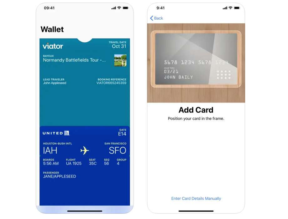 L'application Wallet permet de stocker tout type de cartes et de billets. Elle peut toutefois &ecirc;tre consid&eacute;r&eacute;e comme trop sensible pour certains utilisateurs.